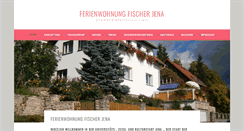 Desktop Screenshot of fewo-fischer-jena.de