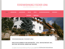 Tablet Screenshot of fewo-fischer-jena.de